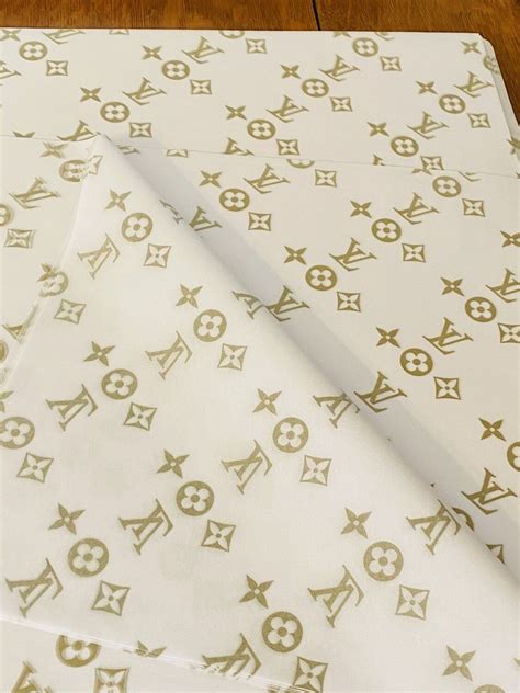 louis vuitton tissue paper